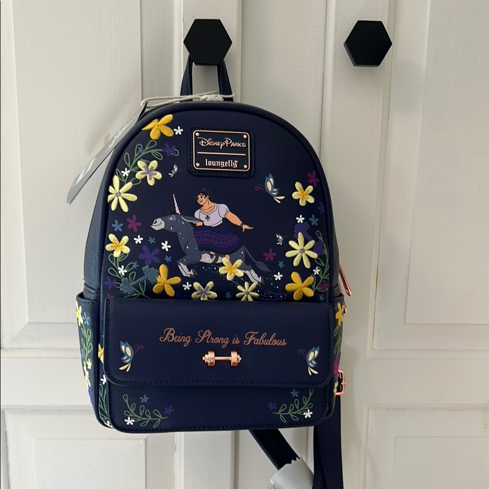 Loungefly Disney Backpack - Navy Floral